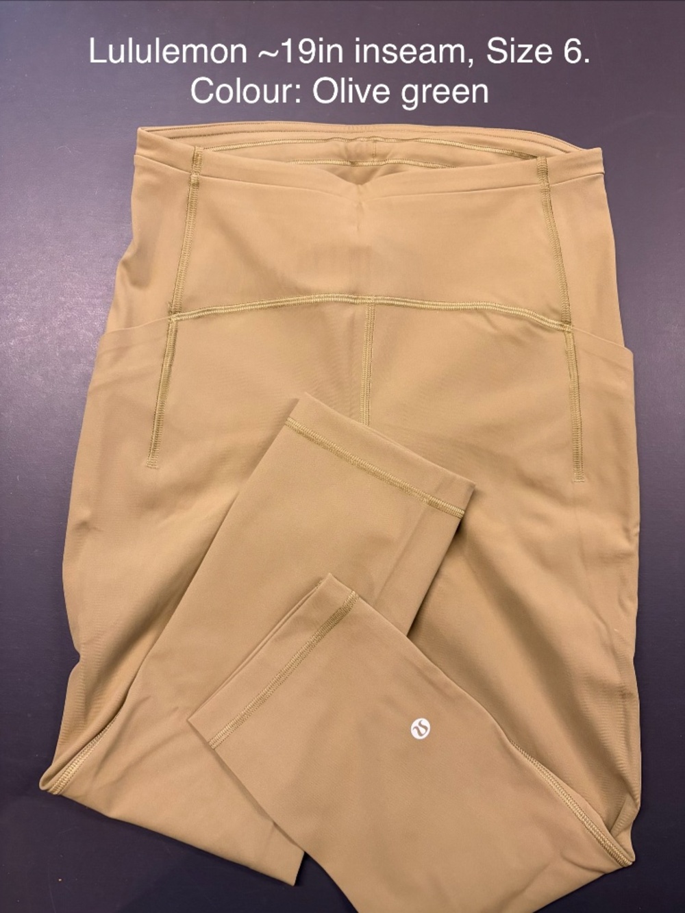 Lululemon Cropped Leggings (size 6)